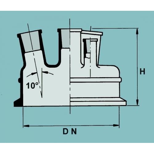 Akcesoria do destylacji i syntezy Gerhardt Pokrywy do naczyń reakcyjnych z płaskim kołnierzem