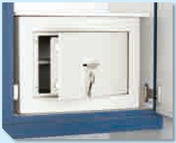 Akcesoria do szaf medycznych Zarges 920 880 Sejf na środki znieczulające