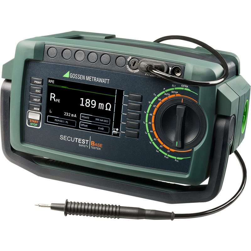 Analizatory bezpieczeństwa elektrycznego GOSSEN METRAWATT SECUTEST BASE 10 / PRO