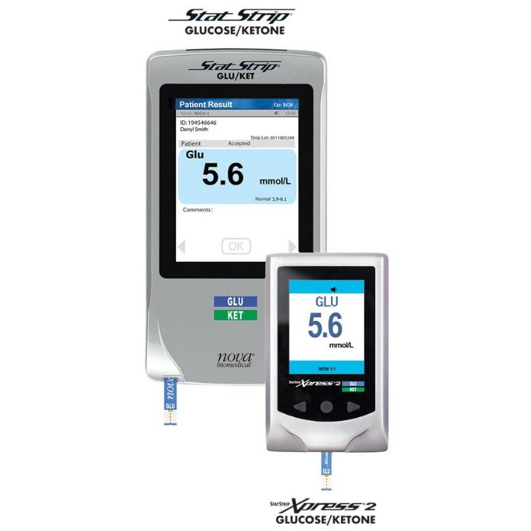 Analizatory diabetologiczne (glukozy i mleczanów) Nova Biomedical StatStrip