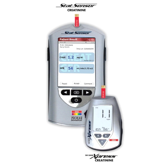 Analizatory do pomiaru kreatyniny Nova Biomedical StatSensor Creatinine Meter