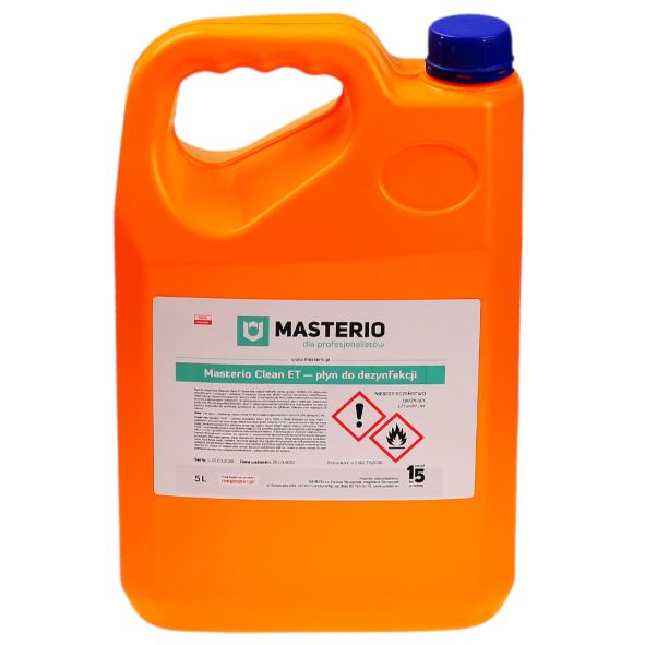 Antyseptyki do rąk i skóry WUTECH MASTERIO CLEAN ET