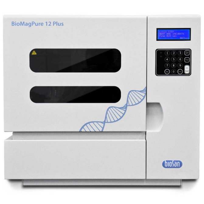 Aparaty do izolacji kwasów nukleinowych Biosan BioMagPure 12 Plus