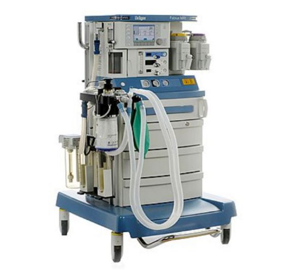 Aparaty do znieczulenia do stosowania w środowisku MRI Dräger Fabius MRI
