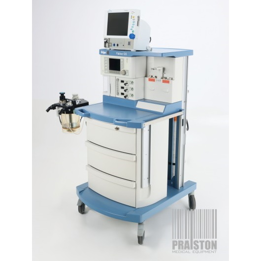 Aparaty do znieczulenia ogólnego używane B/D Drager Fabius GS - Praiston rekondycjonowany