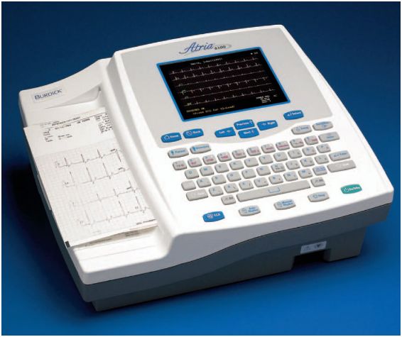 Aparaty EKG - Elektrokardiografy Burdick Atria 6100