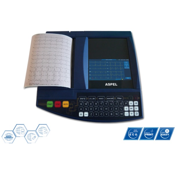 Aparaty EKG - Elektrokardiografy ASPEL GOLD v.07.101