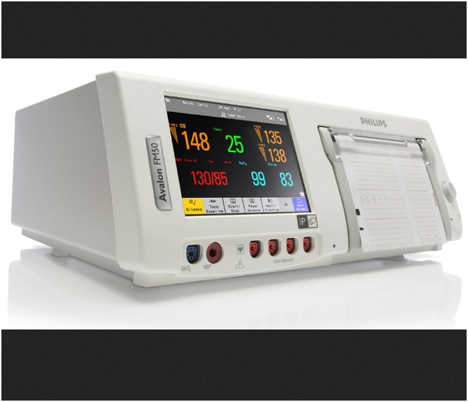 Aparaty KTG - kardiotokografy PHILIPS AVALON FM50