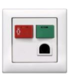 Aparaty przyłóżkowe do systemów przyzywowych Indigo Care iCall 305 LB-OAE