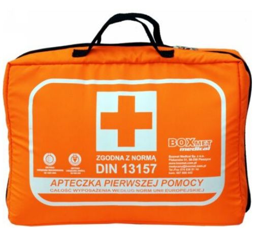 Apteczki do zakładów pracy Boxmet Apteczka Przemysłowa DIN 13157