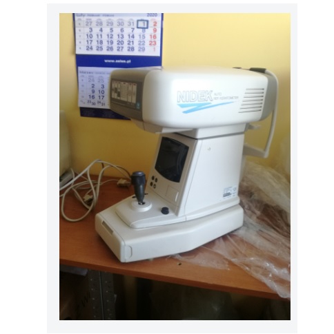 Autorefraktometry (autokeratorefraktometry) używane B/D Nidek ARK-760/ AR-1200M - TuOkularnik rekondycjonowany
