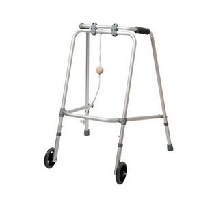 Balkoniki Mobilex Balkonik inwalidzki dwukołowy z kulką