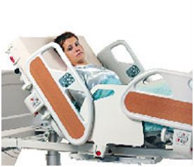 Barierki boczne (poręcze) do łóżek medycznych LINET Protektor przeciw pustym przestrzeniom LINET