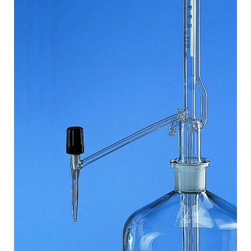 Biurety szklane BRAND Pellet'a klasa B z paskiem Schellbach'a