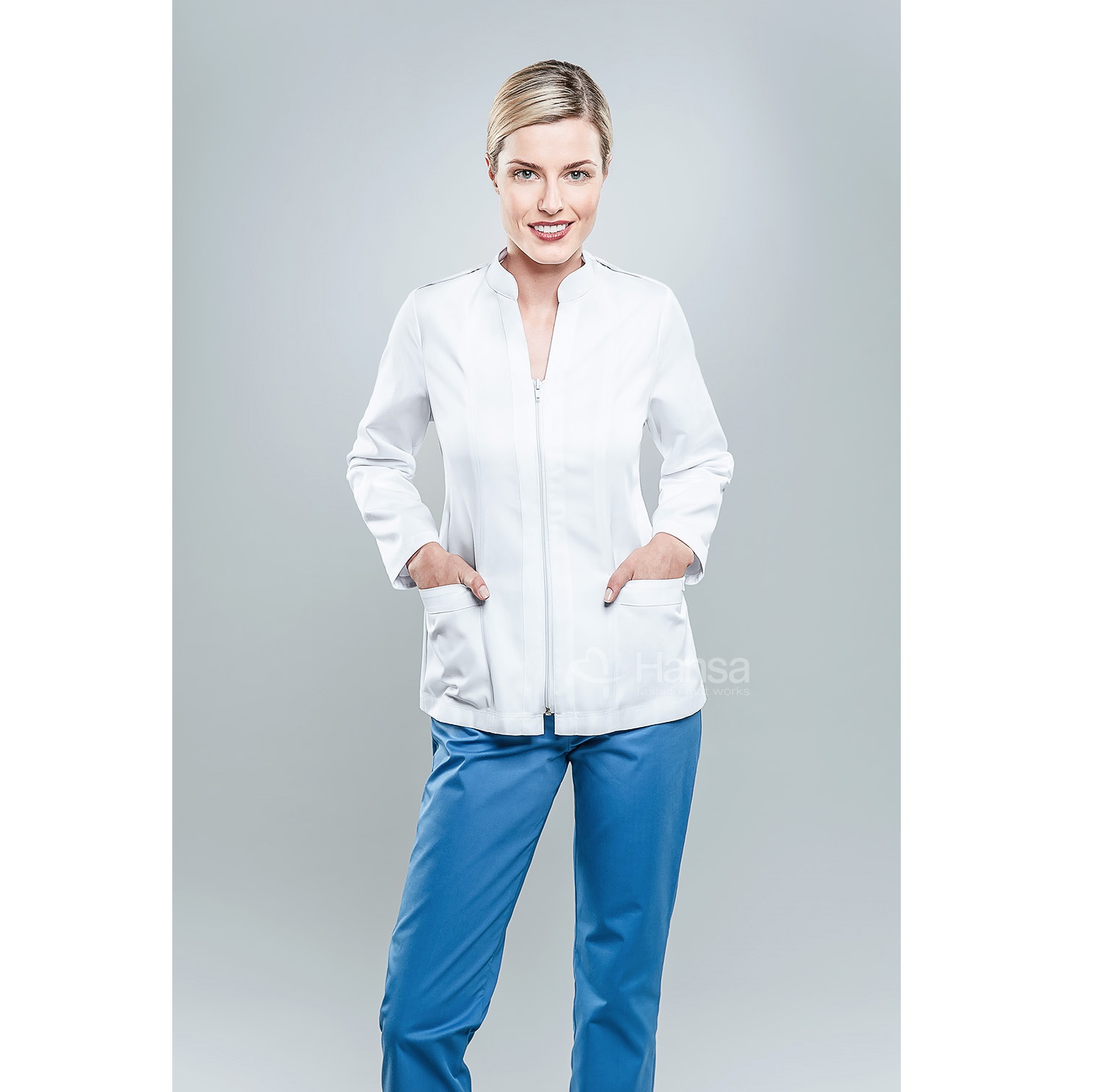 Bluzy, marynarki, żakiety medyczne Hansa 1508