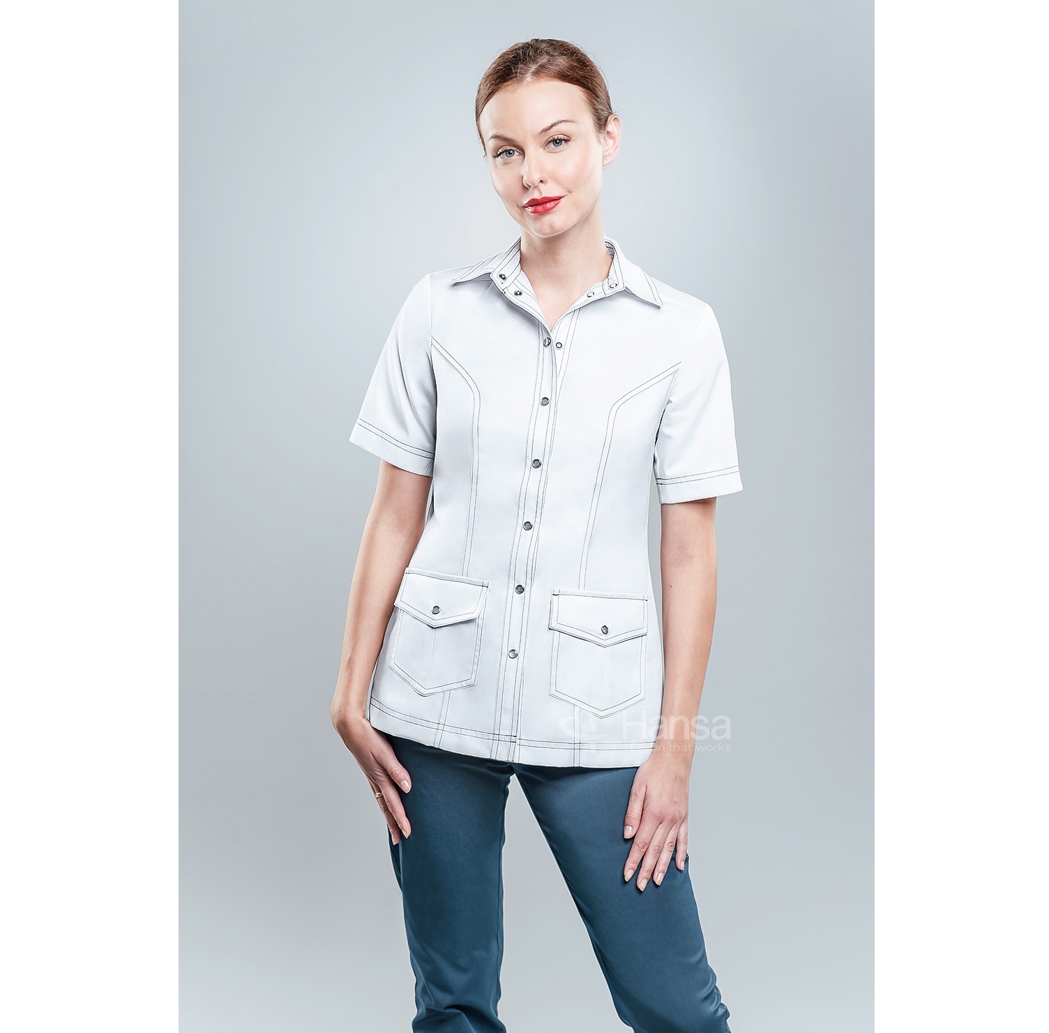 Bluzy, marynarki, żakiety medyczne Hansa 1703