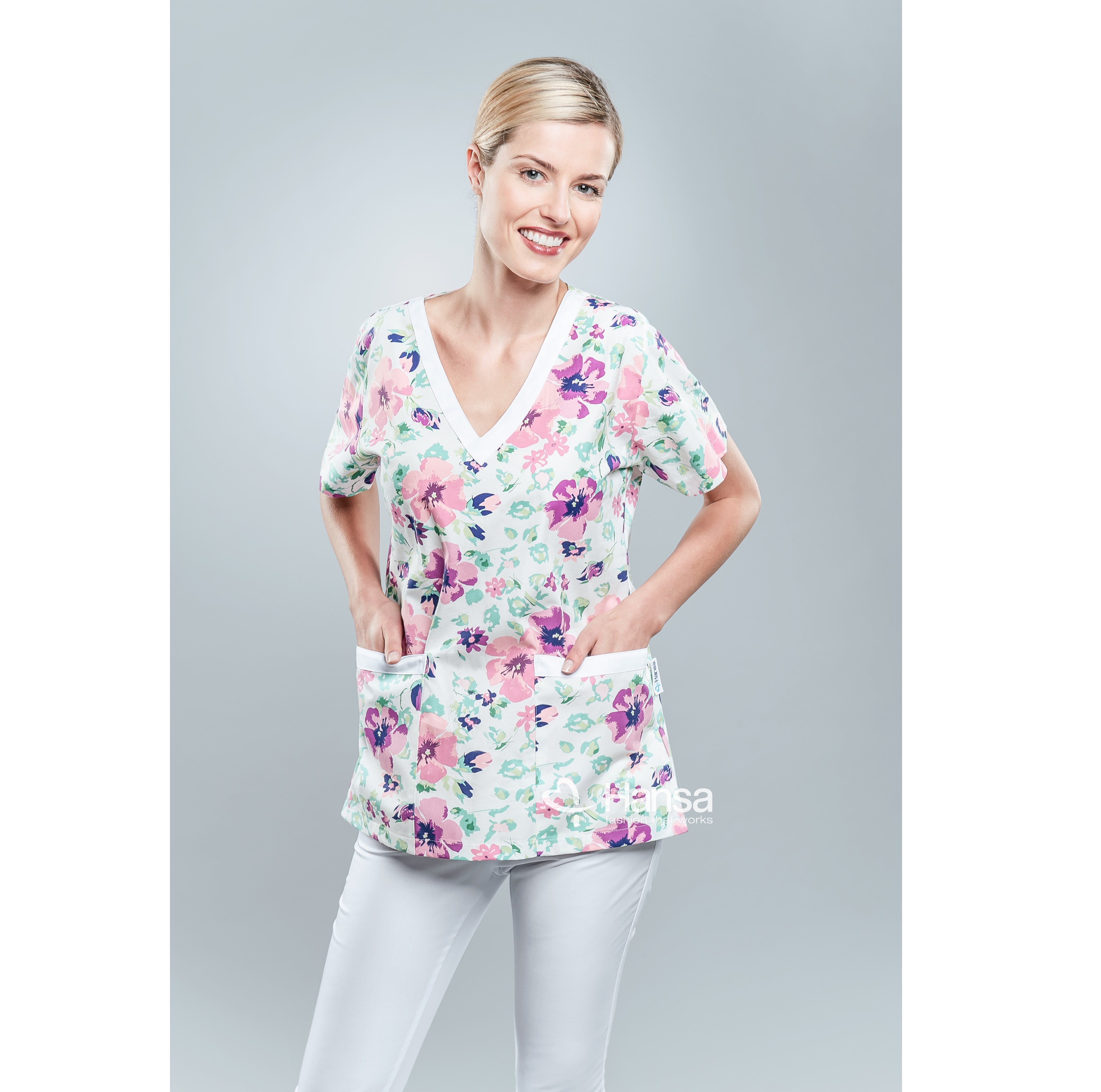 Bluzy, marynarki, żakiety medyczne Hansa 1807