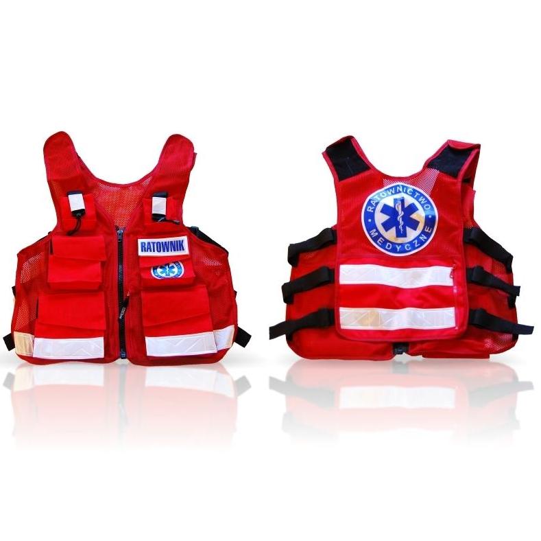 Bluzy, marynarki, żakiety medyczne B/D Kamizelka ratownicza