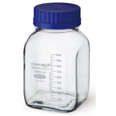 Butelki szklane VWR sz/sz z gwintem GL 80