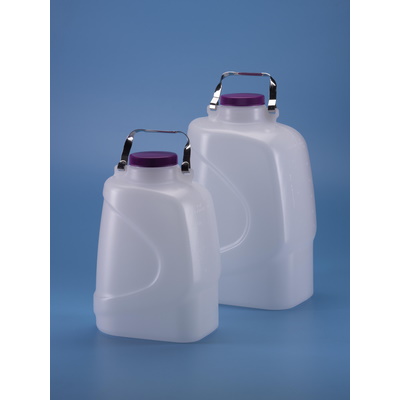 Butle, kanistry i butelki laboratoryjne VWR Gąsiory HDPE/PP sz/sz