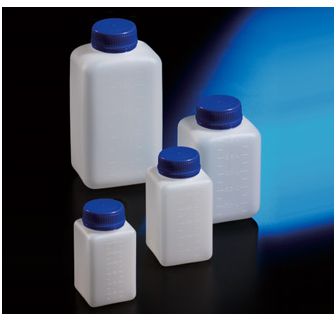 Butle, kanistry i butelki laboratoryjne Aptaca Nuova Kwadratowe PE z podziałką
