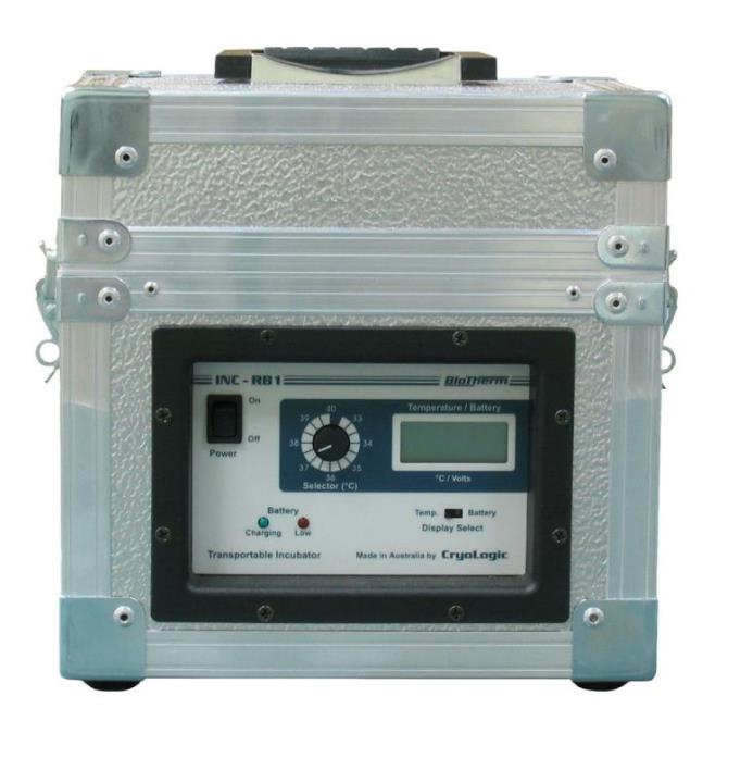 Cieplarki (inkubatory) przenośne Cryologic INC-RB1