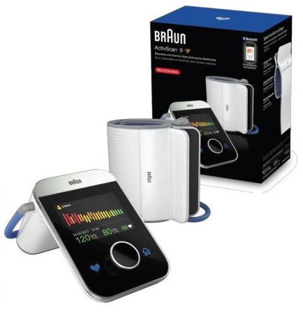 Ciśnieniomierze elektroniczne BRAUN ACTIVSCAN
