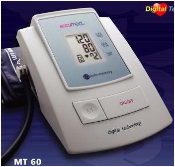 Ciśnieniomierze elektroniczne Accumed MT 60