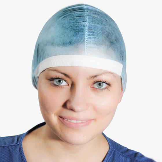 Czepki medyczne jednorazowe JKT/MOLNLYCKE ANTI-SUDOR 380001