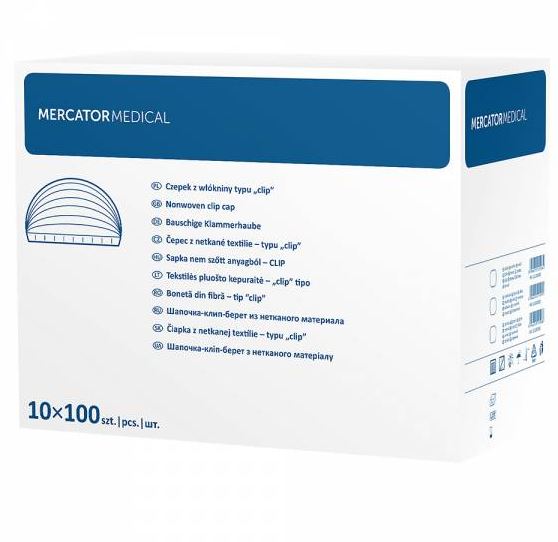 Czepki medyczne jednorazowe Mercator Medical Clip