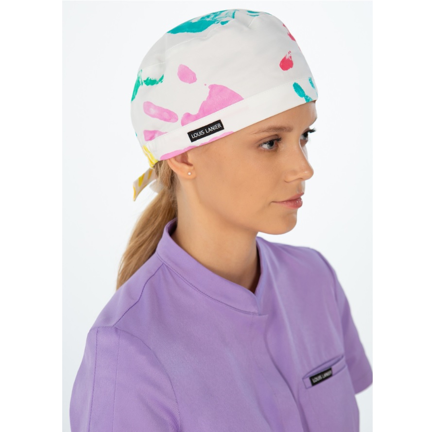 Czepki medyczne wielorazowe Louis Lanier Happy Hand