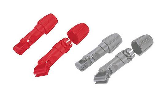 Części zamienne do wózków sprzątających Splast Uchwyt szczotki kompletny szary UCHW-0020