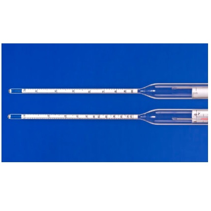 Densymetry szklane Gomar do glikolu etylenowego