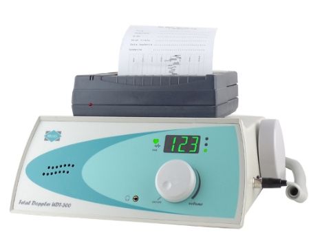 Detektory tętna płodu Brael UDT-300 z zapisem