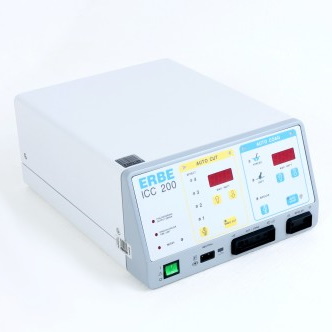 Diatermie chirurgiczne - Aparaty elektrochirurgiczne używane B/D Erbe ICC-200 EA INT UK - Praiston rekondycjonowany