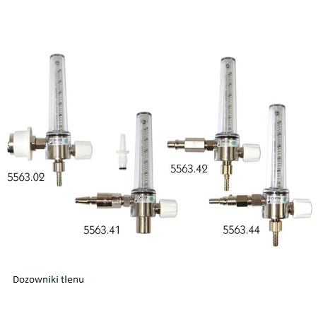 Dozowniki tlenu, powietrza i innych gazów medycznych VYGON 5563