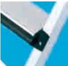 Drabiny Zarges 41407 Zawieszana drabina regałowa, wyściełane stopnie