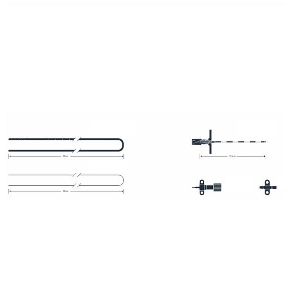 Dreny do drenażu płynu mózgowo-rdzeniowego Sophysa lędźwiowy