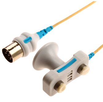 Elektrody do elektromiografów (EMG) Deymed Diagnostic bipolarna stymulacyjna z filcowym wałkiem