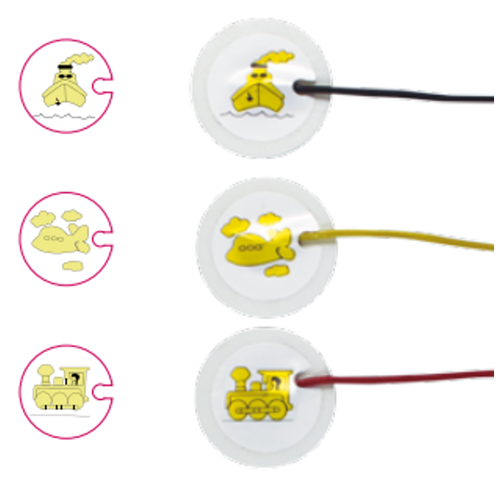 Elektrody EKG jednorazowe b/d K / KS / KF / KFS