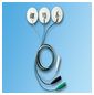 Elektrody EKG wielorazowe Ceracarta Płytkowa 15mm