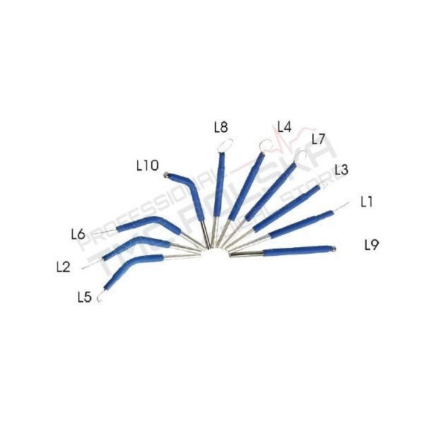 Elektrody elektrochirurgiczne SURTRON 00500.00 10 cm