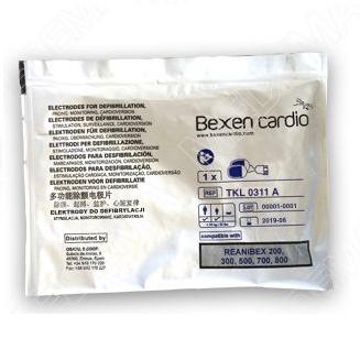 Elektrody jednorazowe do defibrylatorów Bexen TKL 0311 A / TKL 0313 B
