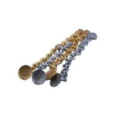 Elementy metalowe ortodontyczne Trachem Guziczki z łańcuszkiem