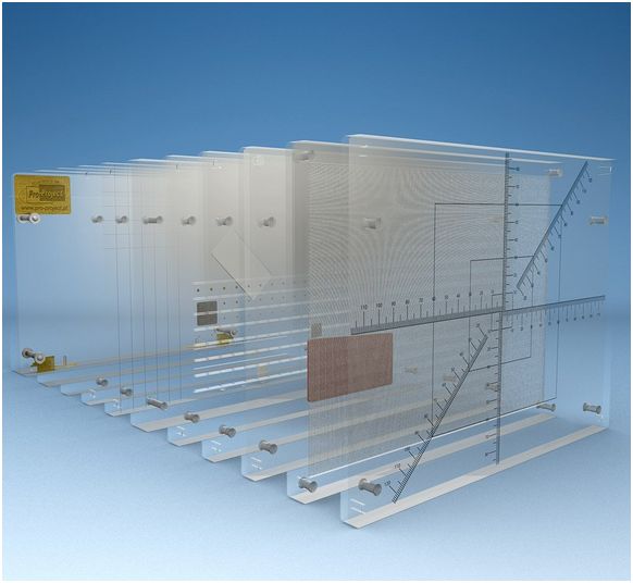 Fantomy do kontroli jakości w mammografii Pro-Project Pro-DigiMAM