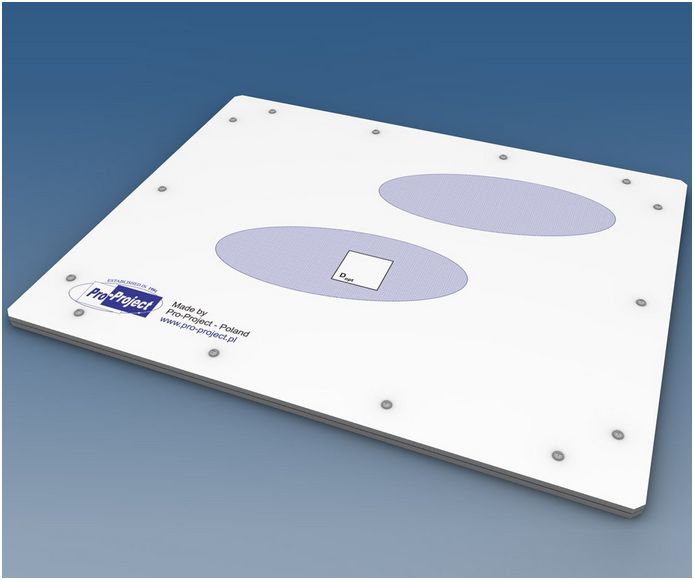 Fantomy do kontroli jakości w mammografii Pro-Project Pro-MAM Contact (przyleganie)