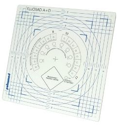 Fantomy do testowania radiografii, angiografii i fluoroskopii Pehamed Fluorad 20 A+D