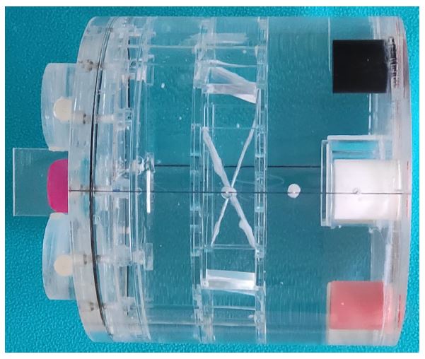 Fantomy do tomografii komputerowej (CT) HIMTECH Norbert Wasilewski HCTFW_200/180-Base Plusd