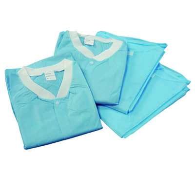 Fartuchy zabiegowe jednorazowe Medicom Fartuchy jednorazowe niebieskie