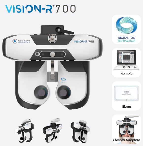 Foroptery Essilor VISION-R 700